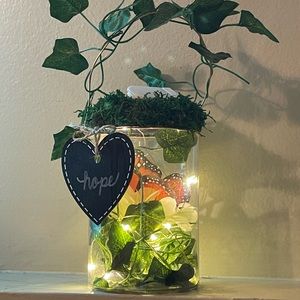 Pretty butterfly fairy lantern.